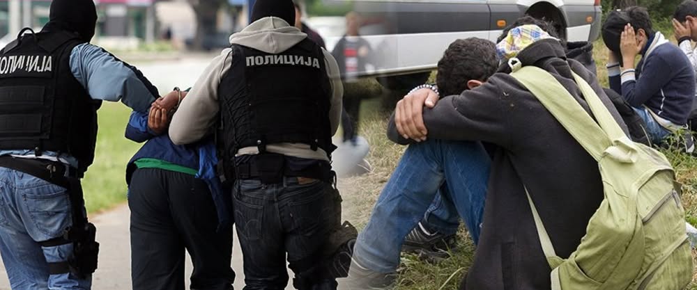 Nëntë emigrantë kapen pranë Bogorodicës  arrestohen dy persona për kontrabandim